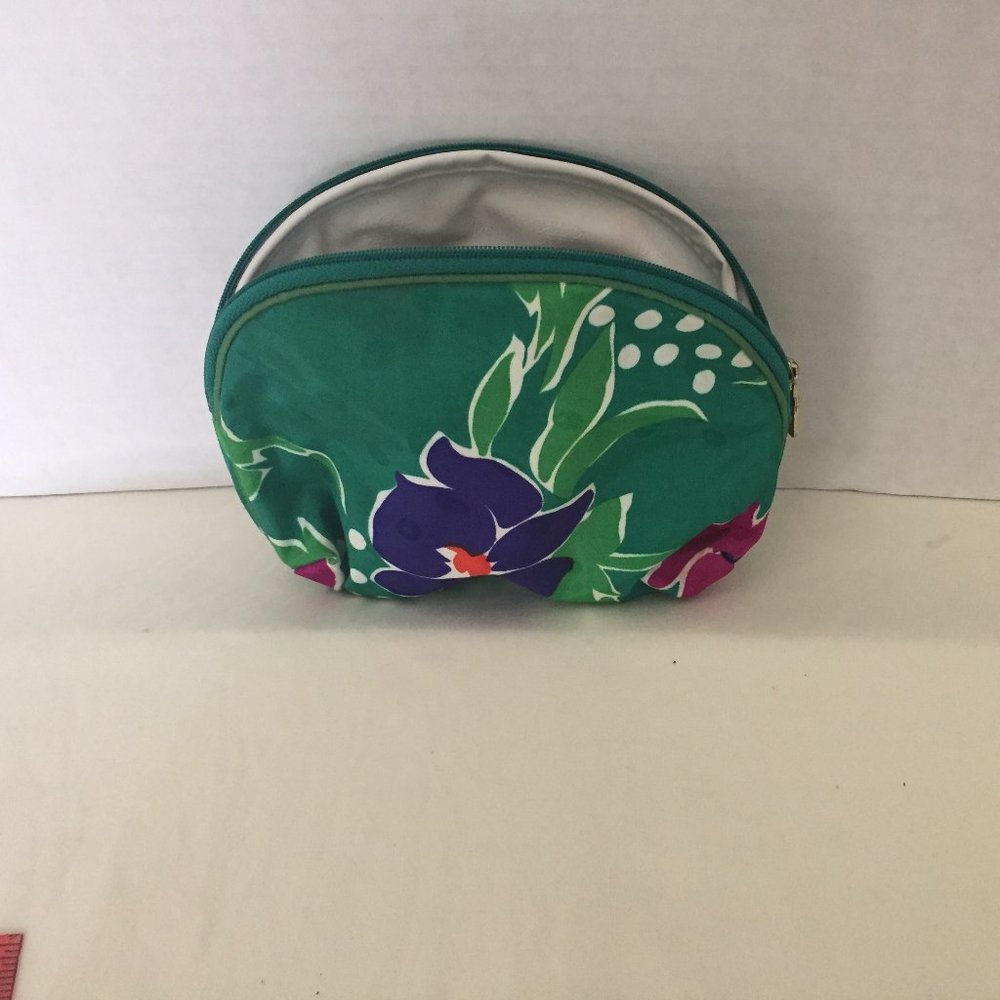 #415 Christian Dior small floral cosmetic bag